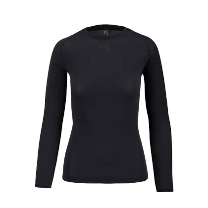 Tričko Karpos Dinamico Merino 130 LS Woman - Black