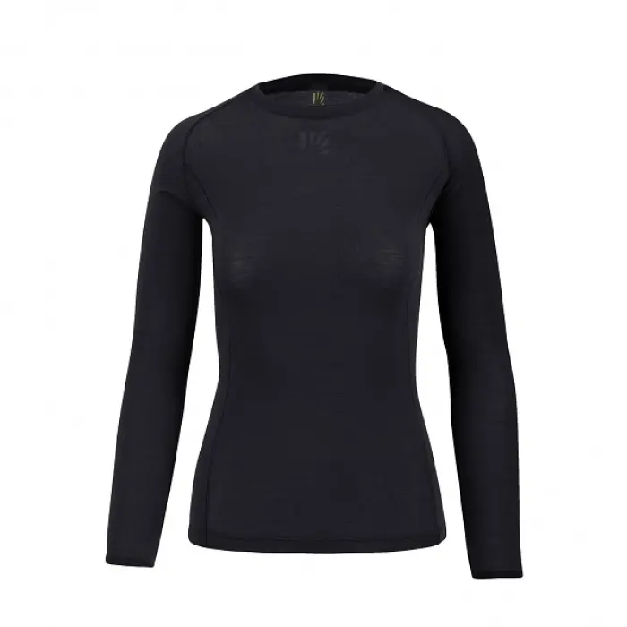 Tričko Karpos Dinamico Merino 130 LS Woman - Black