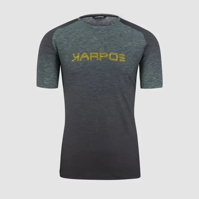 Tričko Karpos Prato Piazza T-shirt - Black/North atlantic