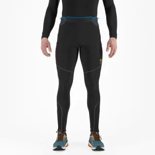 Nohavice Karpos Lavaredo Plus Winter Tights - Black India Ink/Grenadine
