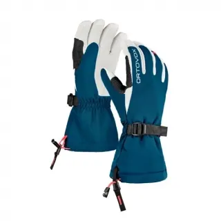Rukavice Ortovox Merino Mountain Gloves Woman - Petrol blue