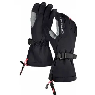 Rukavice Ortovox Merino Mountain Gloves Woman - Black raven