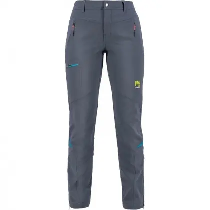 Nohavice Karpos Cevedale Evo Pant Woman - Dark slate/blue atoll