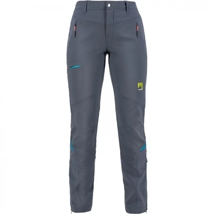 Nohavice Karpos Cevedale Evo Pant Woman - Dark slate/blue atoll
