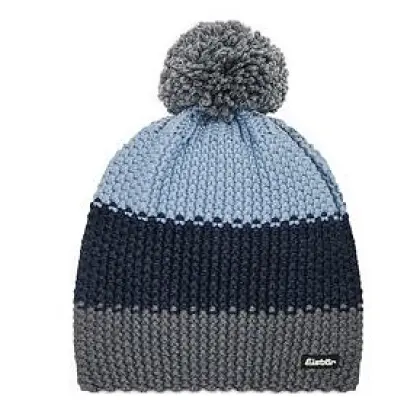 Čiapka Eisbär Star Pompon Mu Beanie - blue/grey