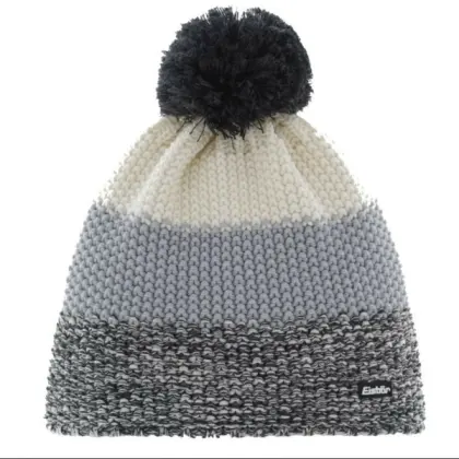 Čiapka Eisbär Star Pompon Mu Rl Beanie - grey/white