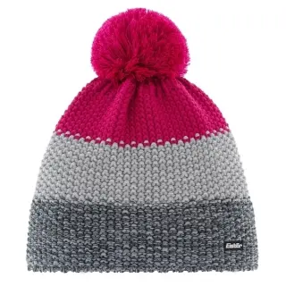 Čiapka Eisbär Star Pompon Mu Rl Beanie - antracit/pink
