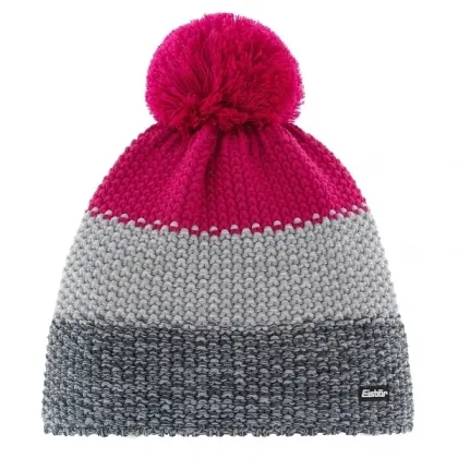 Čiapka Eisbär Star Pompon Mu Rl Beanie - antracit/pink