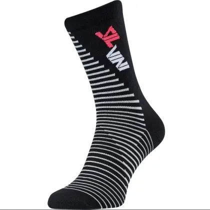 Ponožky Silvini Ferugi - Black/red