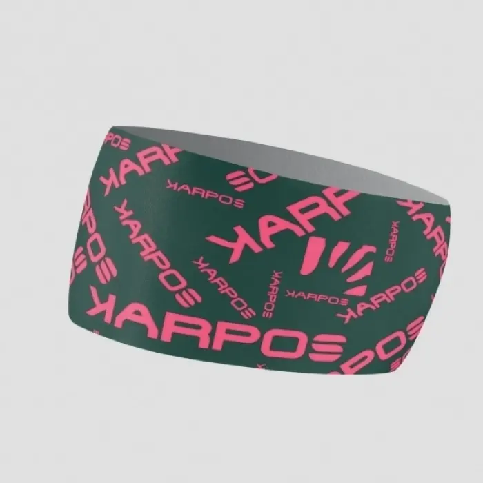 Čelenka Karpos Pelmo Headband - Jungle Green/Fandango