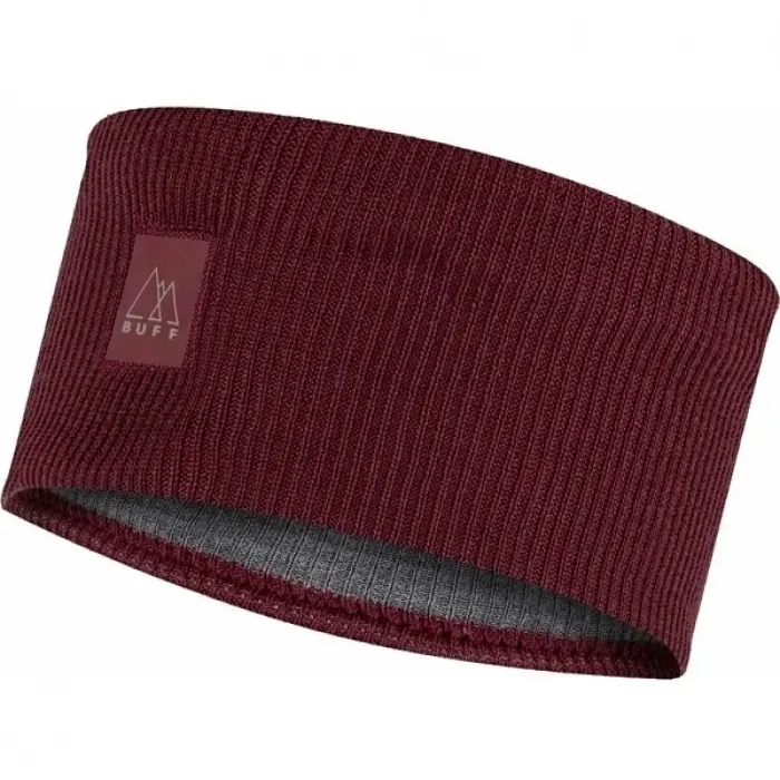 Čelenka Buff Crossknit Headband - solid mahogany