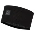 Čelenka Buff Crossknit Headband - solid black