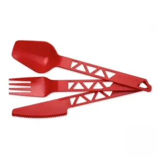 Príbor Primus Trail Cutlery - red