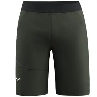 Nohavice Salewa Puez 4 Shorts - Dark olive