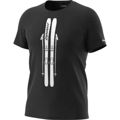 Tričko Dynafit Graphic CO S/S Tee - Black out/skis