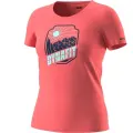 Tričko Dynafit Graphic CO S/S Tee Woman - Hot coral