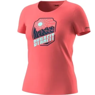 Tričko Dynafit Graphic CO S/S Tee Woman - Hot coral