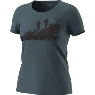 Tričko Dynafit Graphic CO S/S Tee Woman - Cinder