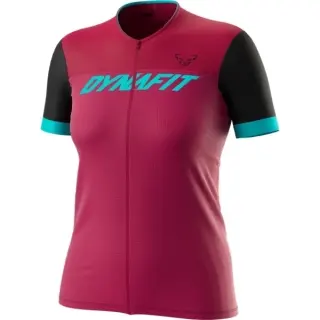 Tričko Dynafit Ride Light S/S 1/2 Zip Tee Woman - Black out nimbus