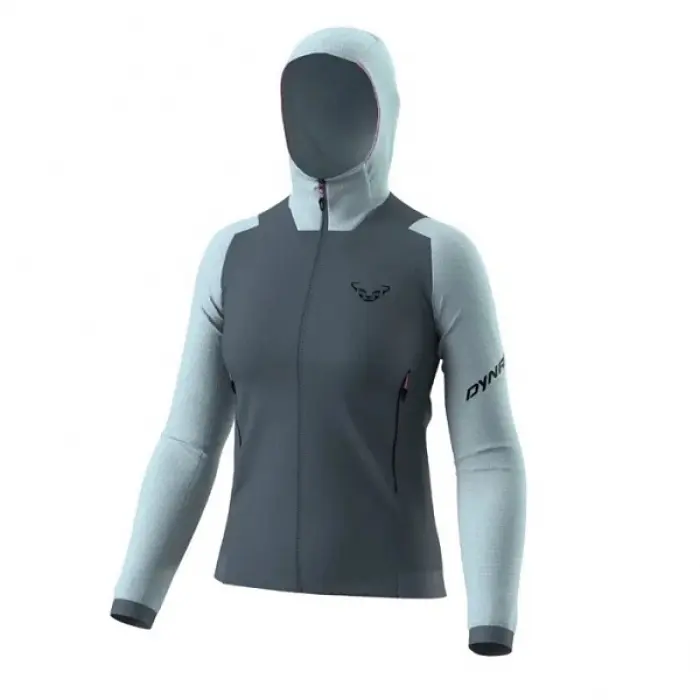Bunda Dynafit Blacklight Therm Hooded Jacket Woman - Cloud blue