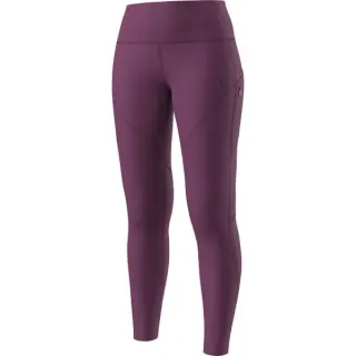 Nohavice Dynafit Winter Running Tights Woman - Amaranth