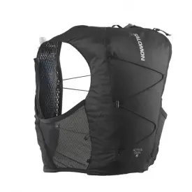 Bežecká vesta Salomon Active Skin 8 with Flask - Black