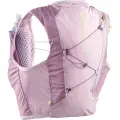 Bežecká vesta Salomon Active Skin 4 with Flask Woman - Dusky Orchid