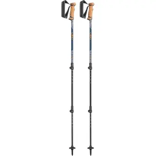 Palice Leki Legacy Lite - Orange/Denim blue