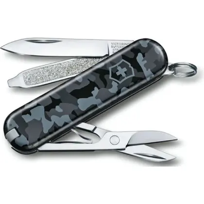 Nôž Victorinox Classic SD - Navy blue Camouflage