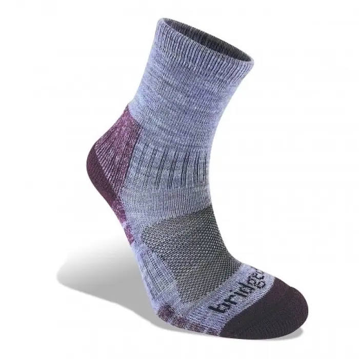 Ponožky Bridgedale Hike Trail Light LW MP Ankle Woman - Damson