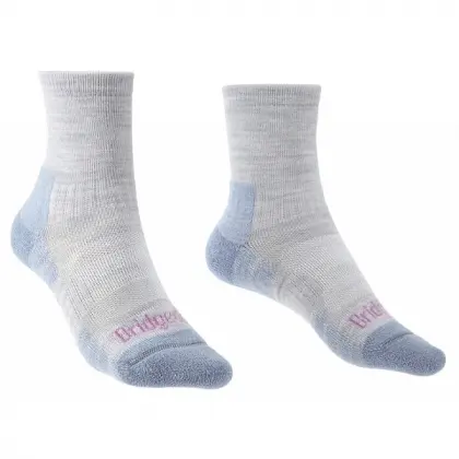 Ponožky Bridgedale Hike Trail Light LW MP Ankle Woman - Grey/Smoky blue
