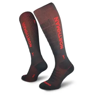Ponožky Northman Ski Ultralight - Black