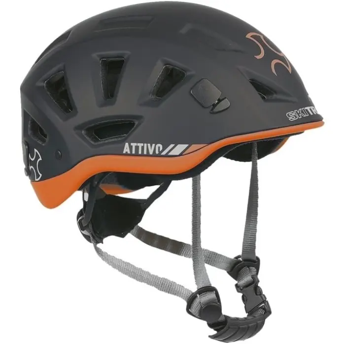 Prilba Ski Trab Casco Attivio - Black/Orange