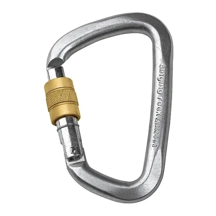 Karabína Singing Rock Steel Lock Screw