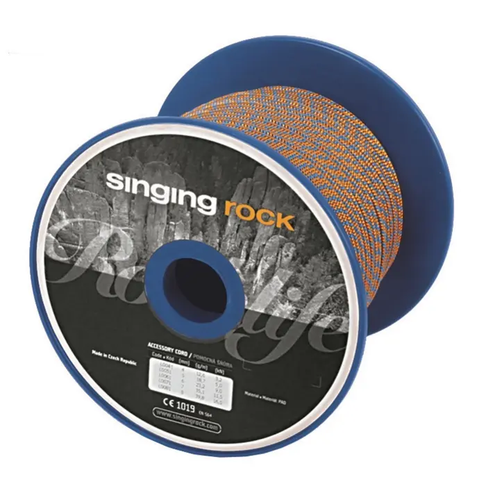 Pomocná šňúra Singing Rock Reep 5mm - Orange