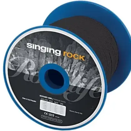 Pomocná šňúra Singing Rock Reep 5mm - Black