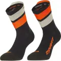 Ponožky Dynafit Ultra Mid Socks - Black Out/Ultra Orange