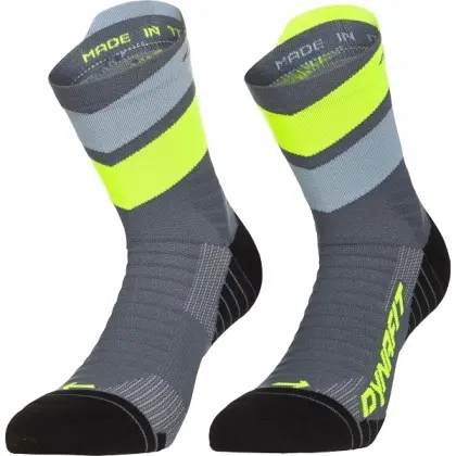 Ponožky Dynafit Ultra Mid Socks - Cinder/Ultra Yellow