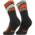 Ponožky Dynafit Ultra Crew Socks - Black Out/Ultra Orange