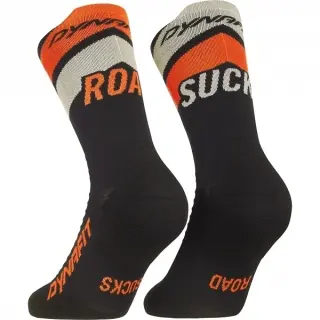 Ponožky Dynafit Ultra Crew Socks - Black Out/Ultra Orange