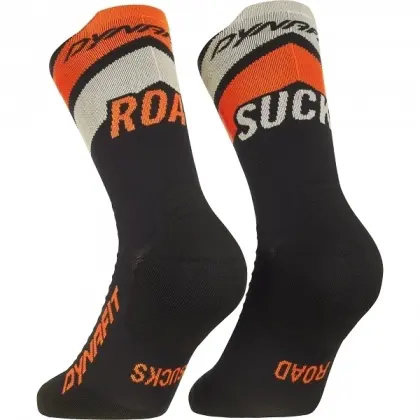 Ponožky Dynafit Ultra Crew Socks - Black Out/Ultra Orange
