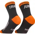 Ponožky Dynafit Trail Mid Socks - Black Out/Ultra Orange
