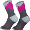 Ponožky Dynafit Traverse Crew Socks - Cinder Pink Glo