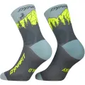 Ponožky Dynafit Traverse Mid Socks - Cinder/Ultra Yellow