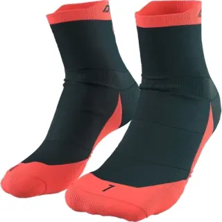 Ponožky Dynafit Transalper Socks - Blueberry Fluo Coral