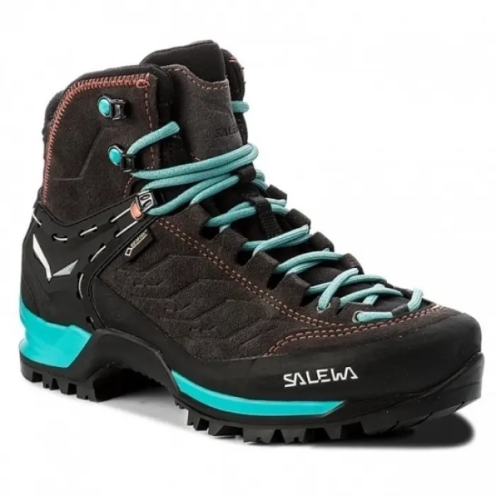 Obuv Salewa WS MTN Trainer Mid GTX Woman - Magnet/Viridian Green