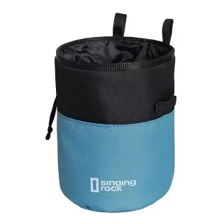 Vrecko na magnézium Singing Rock Chalk Bag Duo - black/blue