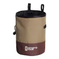 Vrecko na magnézium Singing Rock Chalk Bag Duo - brown/gold