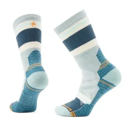 Ponožky Smartwool Hike Full Cushion Saturnsphere Crew Woman - Frosty green