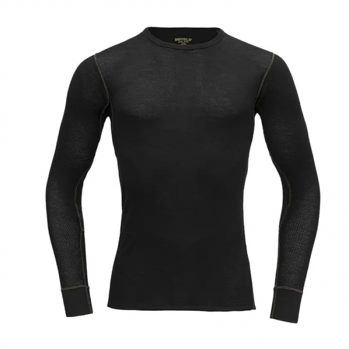 Tričko Devold Wool Mesh Merino 190 Shirt - Caviar